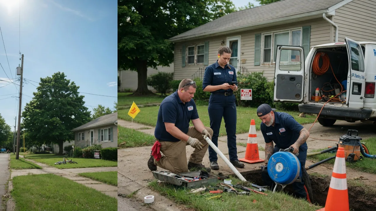 Sewer Line Repair in Falls Mills, VA near me